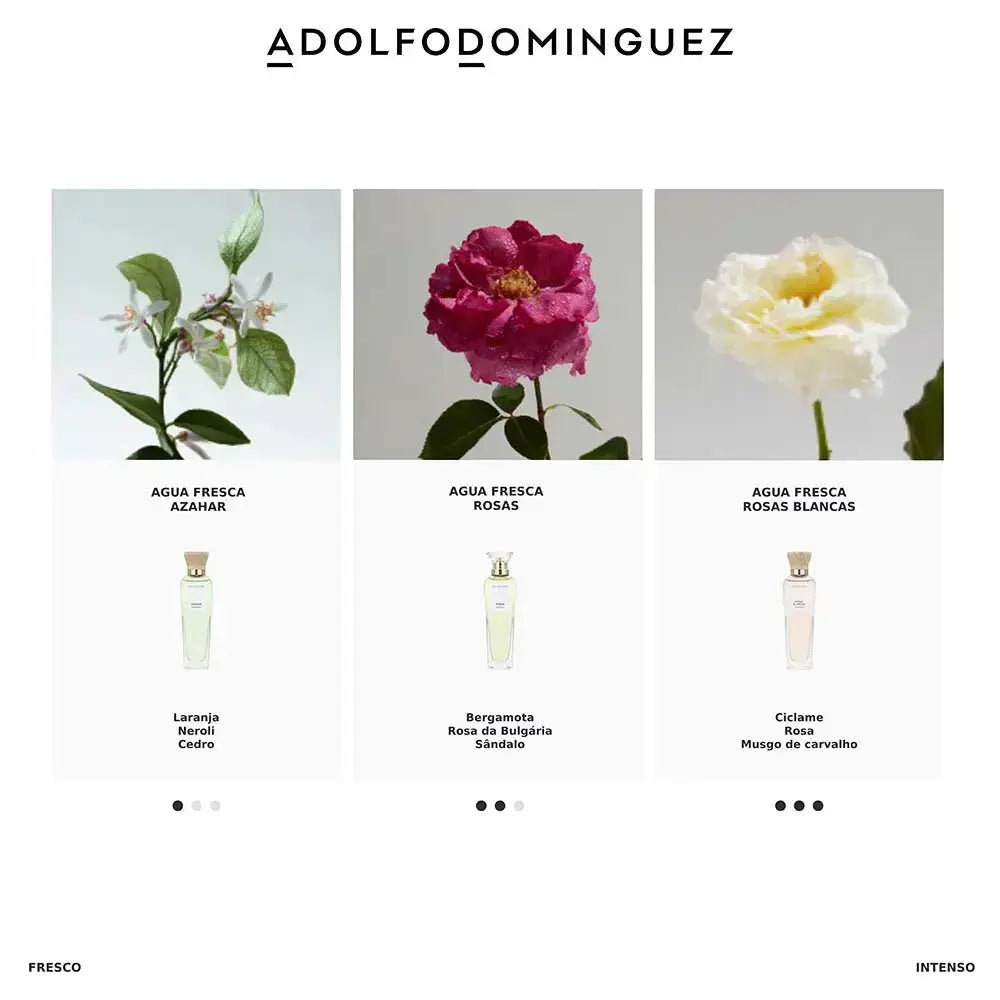 ADOLFO DOMINGUEZ Agua Rosas Blancas L 60 ml EDT - Versai.bg