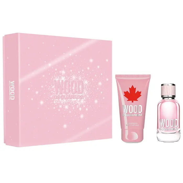 Dsquared2 Wood 30ml EDT + Body Lotion 50ml Подаръчен комплект за жени DSquared2