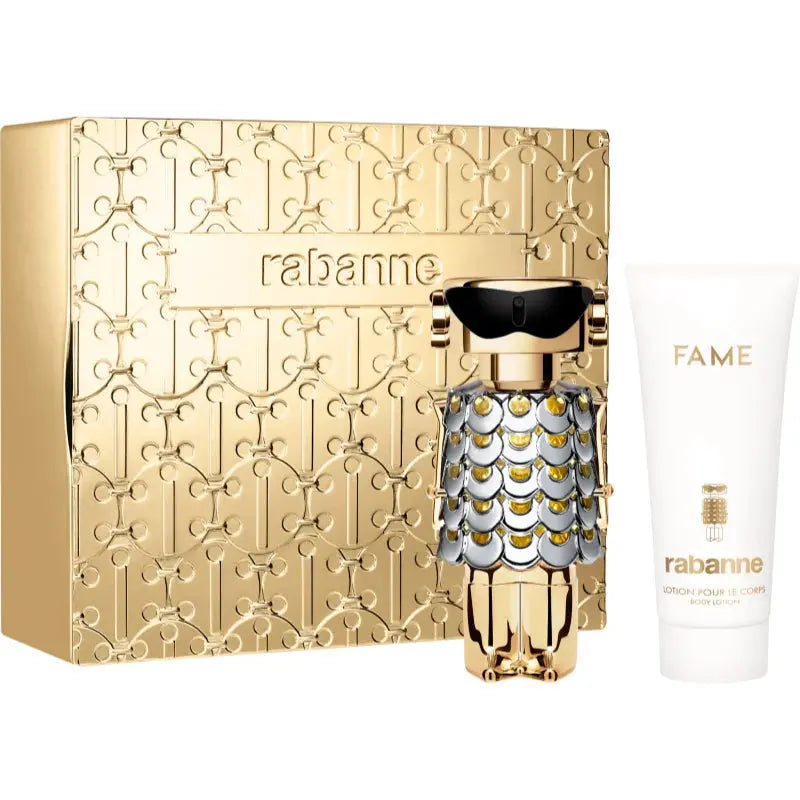Fame 80ml EDP + Body Lotion 100ml Подаръчен комплект за жени Paco Rabanne