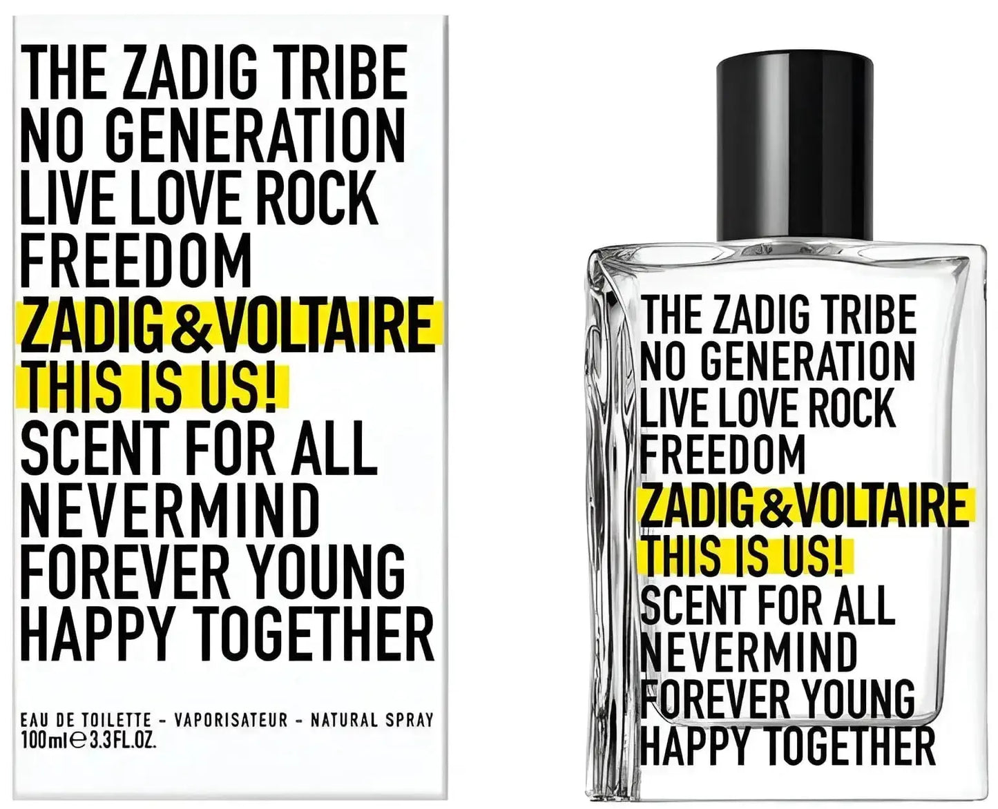 ZADIG & VOLTAIRE This is Us ! U EDT 100 ml - Versai.bg
