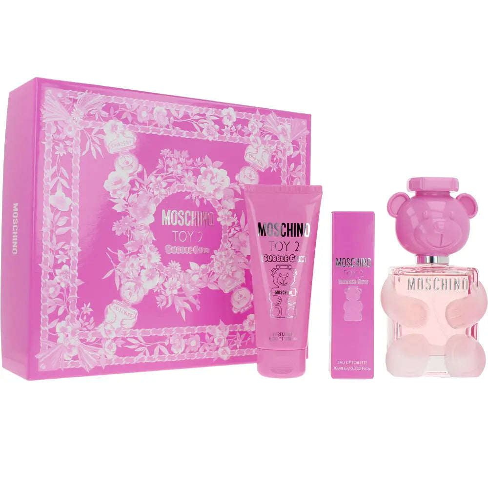 Moschino Toy 2 Bubble Gum 50ml EDT + Body Lotion 50ml + Shower Gel 50ml Подаръчен комплект за жени Moschino