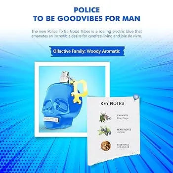 POLICE To Be Good Vibes H EDT 125 ml - Versai.bg