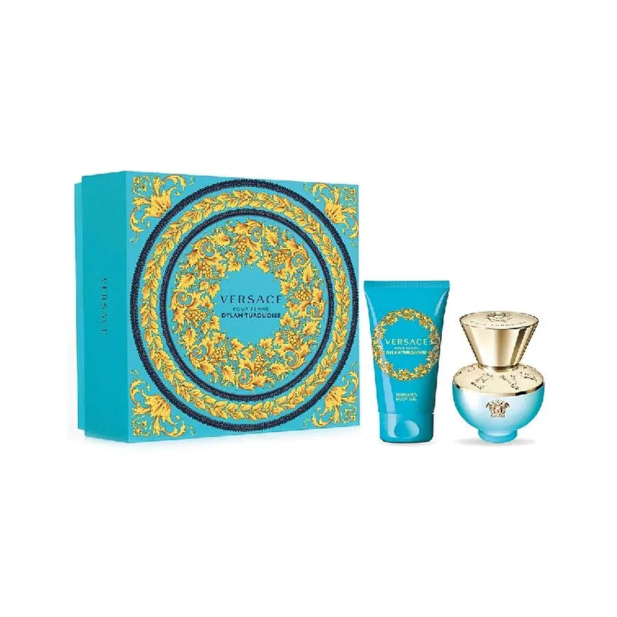 Versace Dylan Turquoise 30ml EDT + Body Gel 50ml Подаръчен комплект за жени Versace