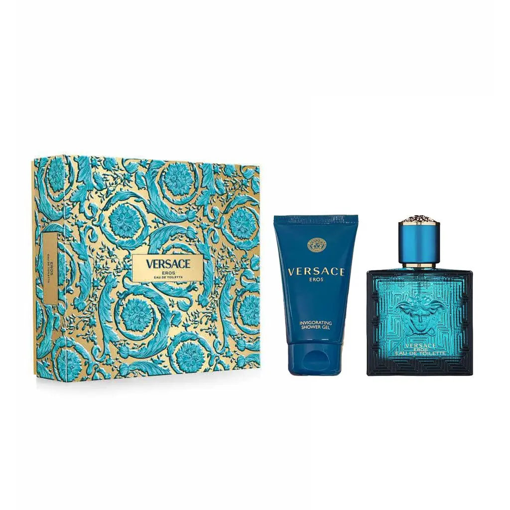 Versace Eros 30ml EDT + Shower Gel 50ml Подаръчен комплект за мъже Versace