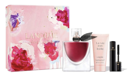 Lancome La Vie Est Belle L`Elixir 50ml EDP + Body Lotion 50ml + спирала Подаръчен комплект за жени Lancome