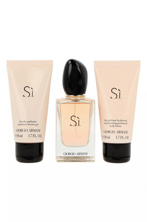 GIORGIO ARMANI Si L EDP 50ml + Body Lotion 50ml + Shower Gel 50ml