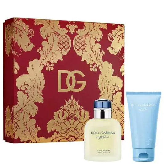 D&G Light Blue 75ml EDT + Body Cream 50ml Подаръчен комплект за мъже Dolce & Gabbana