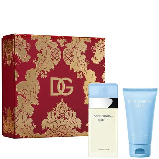D&G Light Blue 50ml EDT + Body Cream 50ml Подаръчен комплект за жени Dolce & Gabbana
