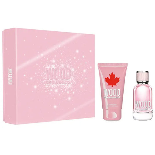 Dsquared2 Wood 30ml EDT + Body Lotion 50ml Подаръчен комплект за жени DSquared2
