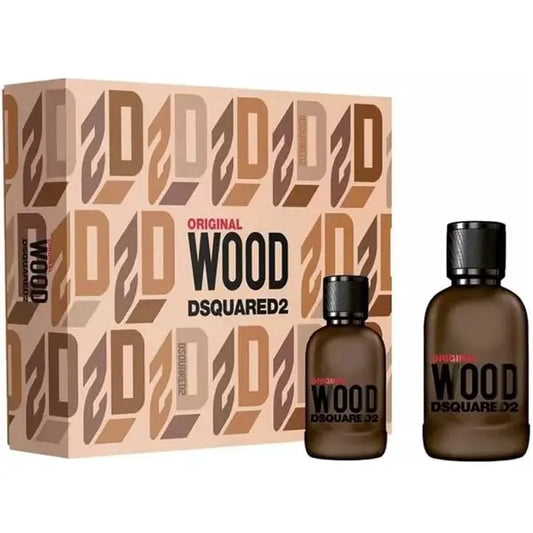 Dsquared2 Wood Original 100ml EDP + 30ml EDP Подаръчен комплект за мъже DSquared2