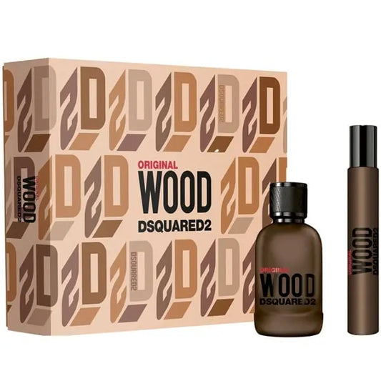Dsquared2 Wood Original 50ml EDP + 10ml EDP Подаръчен комплект за мъже DSquared2