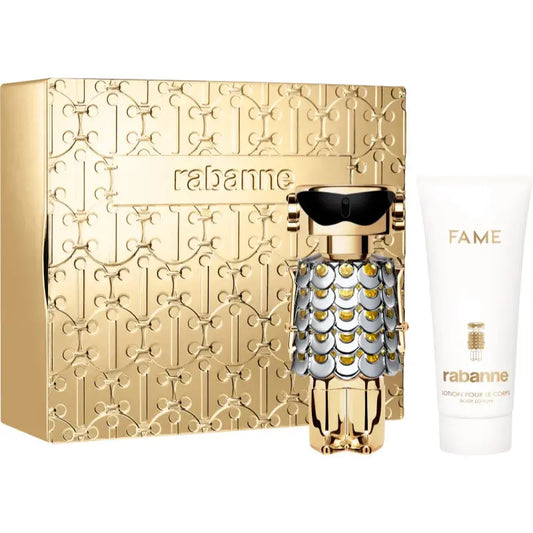 Fame 80ml EDP + Body Lotion 100ml Подаръчен комплект за жени Paco Rabanne