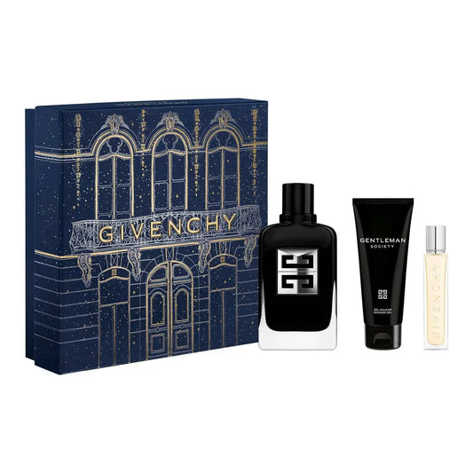 Givenchy Gentlemen Society 100ml EDP + Shower Gel 75ml + 12.5ml EDP Подаръчен комплект за мъже Givenchy
