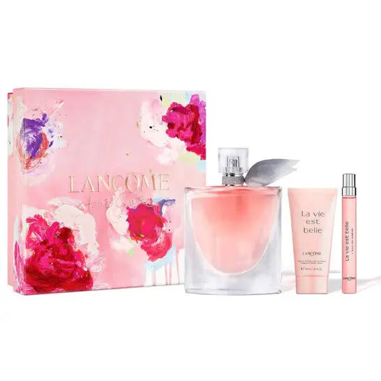Lancome La Vie Est Belle 100ml EDP + Body Lotion 50ml + 10ml EDP Подаръчен комплект за жени Lancome