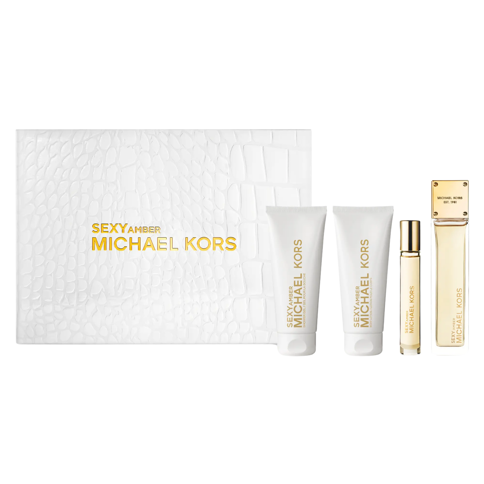 Michael Kors Gorgeous 100ml EDP + Shower Gel 100ml + Body Lotion 100ml + 10ml EDP Подаръчен комплект за жени Michael Kors