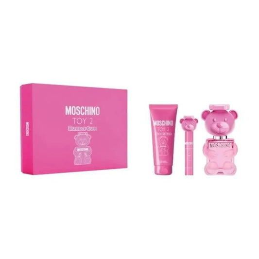 Moschino Toy 2 Bubble Gum 100ml EDT + Body Lotion 100ml + 10ml EDT Подаръчен комплект за жени Moschino