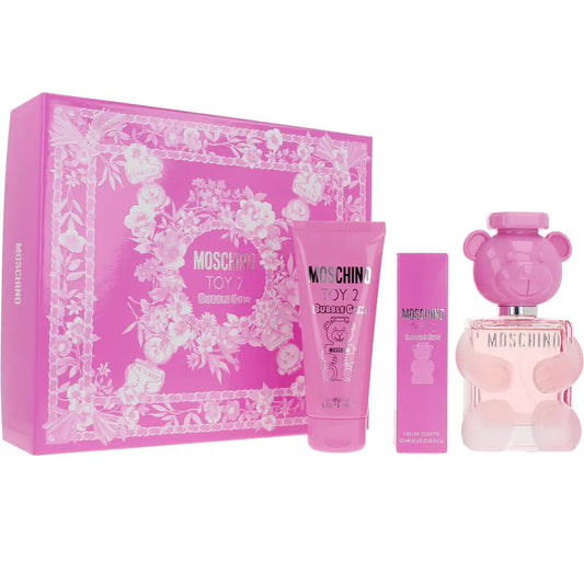 Moschino Toy 2 Bubble Gum 50ml EDT + Body Lotion 50ml + Shower Gel 50ml Подаръчен комплект за жени Moschino