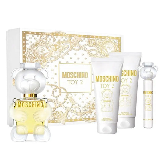 Moschino Toy 2 100ml EDP + Body Lotion 100ml + Shower Gel 100ml + 10ml EDP Подаръчен комплект за жени Moschino