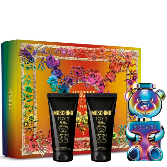 Moschino Toy 2 Pearl 50ml EDP + Body Lotion 50ml + Shower Gel 50ml Подаръчен комплект за жени и мъже Moschino