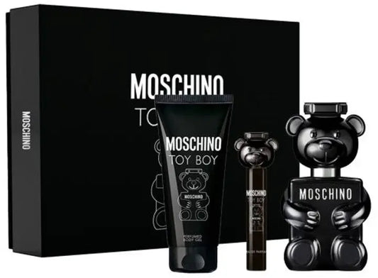 Moschino Toy Boy 100ml EDP + Shower Gel 100ml + 10ml EDP Подаръчен комплект за мъже Moschino
