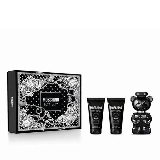 Moschino Toy Boy 50ml EDP + Shower Gel 50ml + After Shave Balm 50ml Подаръчен комплект за мъже Moschino