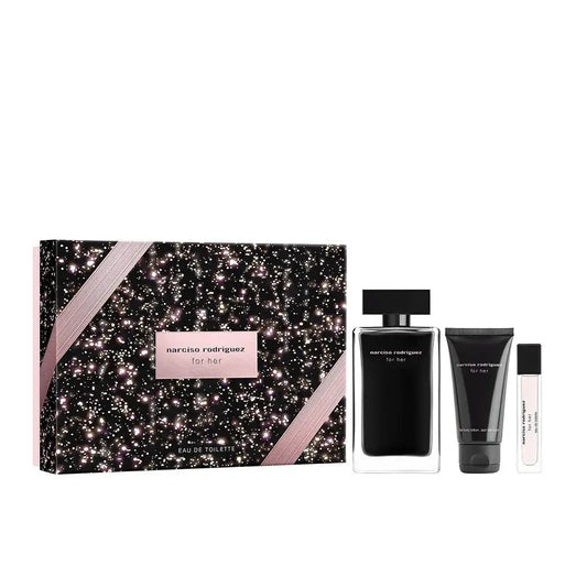 Narciso Narciso for Her 100ml EDT + Body Lotion 50ml + 10ml EDT Подаръчен комплект за жени Narciso Rodrigues