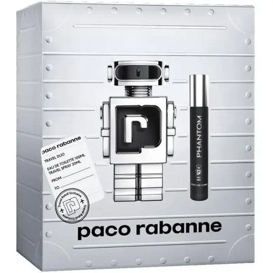 Phantom 100ml EDT + 20ml EDT Подаръчен комплект за мъже Paco Rabanne